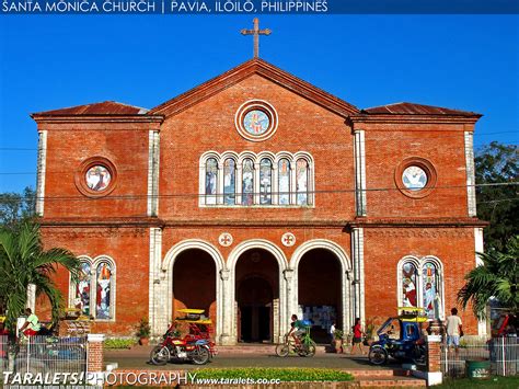 Sta. Monica Church in Pavia, Iloilo .